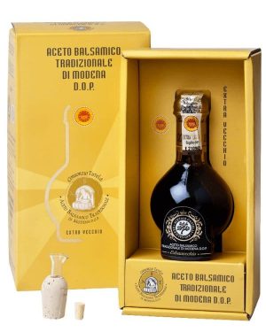 Aceto Balsamico Tradizionale di Modena DOP extravecchio confezione originale